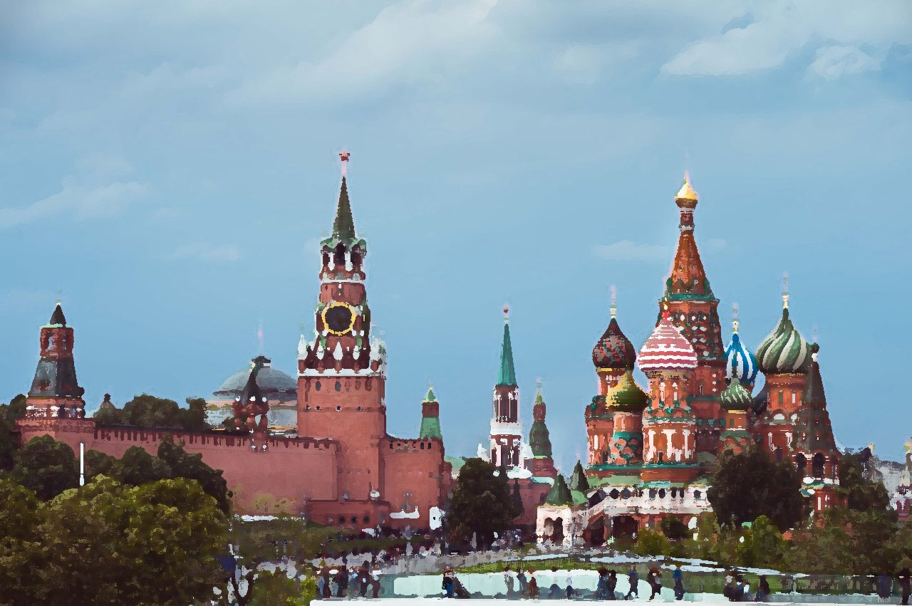 Вид на Кремль
