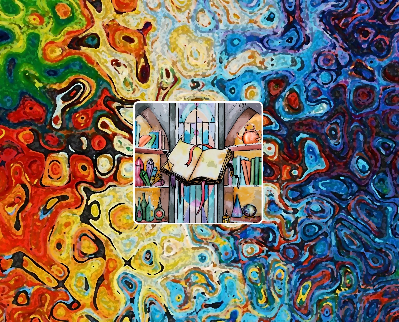 Книга со скрытым знанием